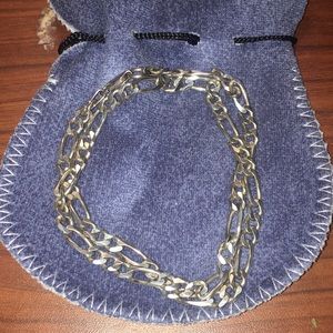 Sterling silver chain necklace